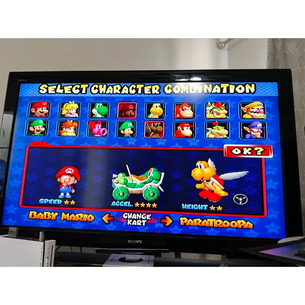 Mario Kart Double Dash (Nintendo GameCube) Disc Tested